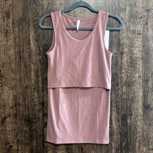 XS Latched Mama RIBBED TANK TOP
